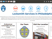 Tablet Screenshot of locallockman.com